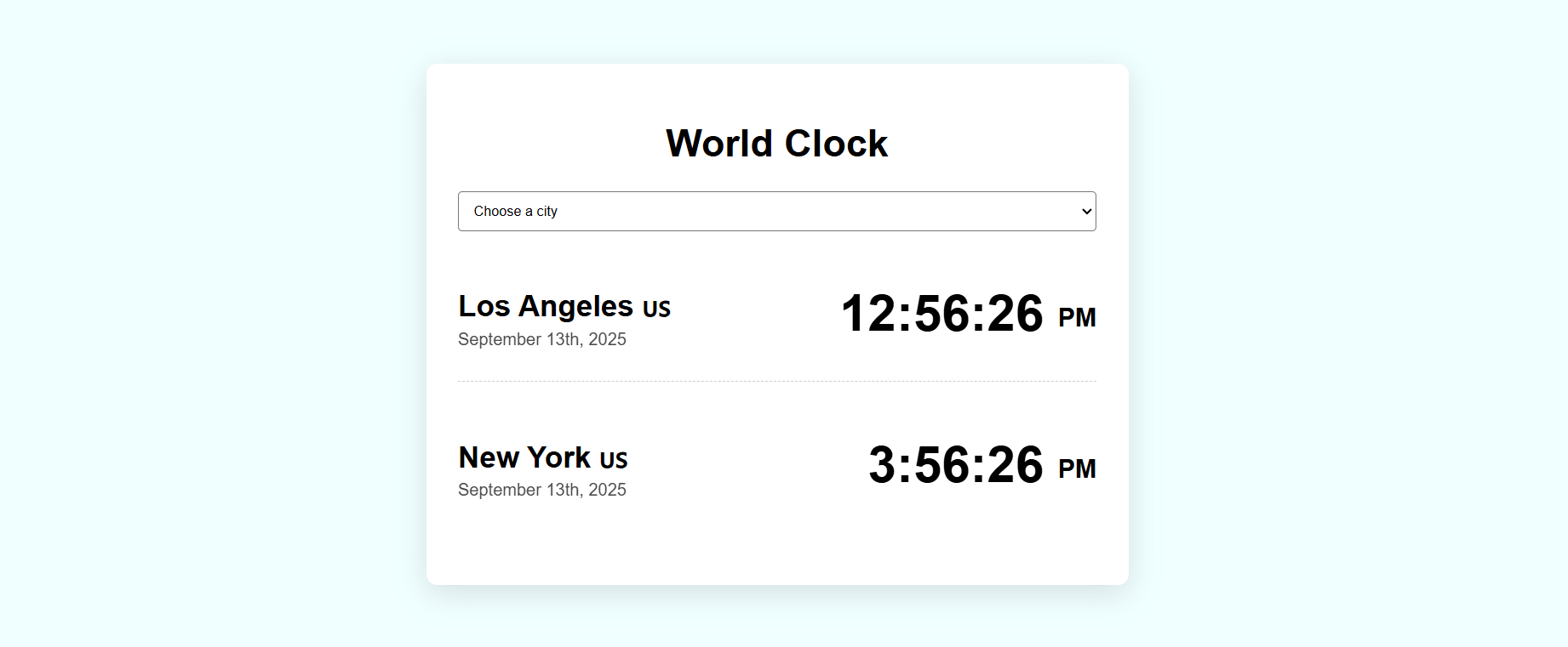 worldclock